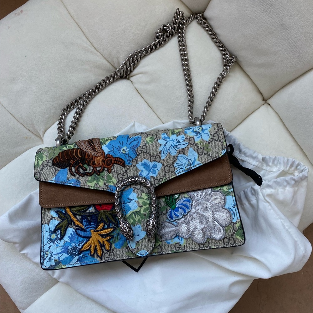 Embroid crossbody bag